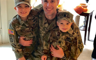 Kids Cake Boxes reaches military families' needs by offering a way to connect all those distant friends and family members with cake kits for virtual meet-ups.